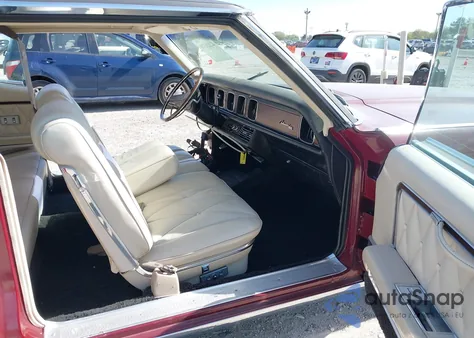 1969 Lincoln Mark Iii from USA, damaged, VIN 9Y89A851961